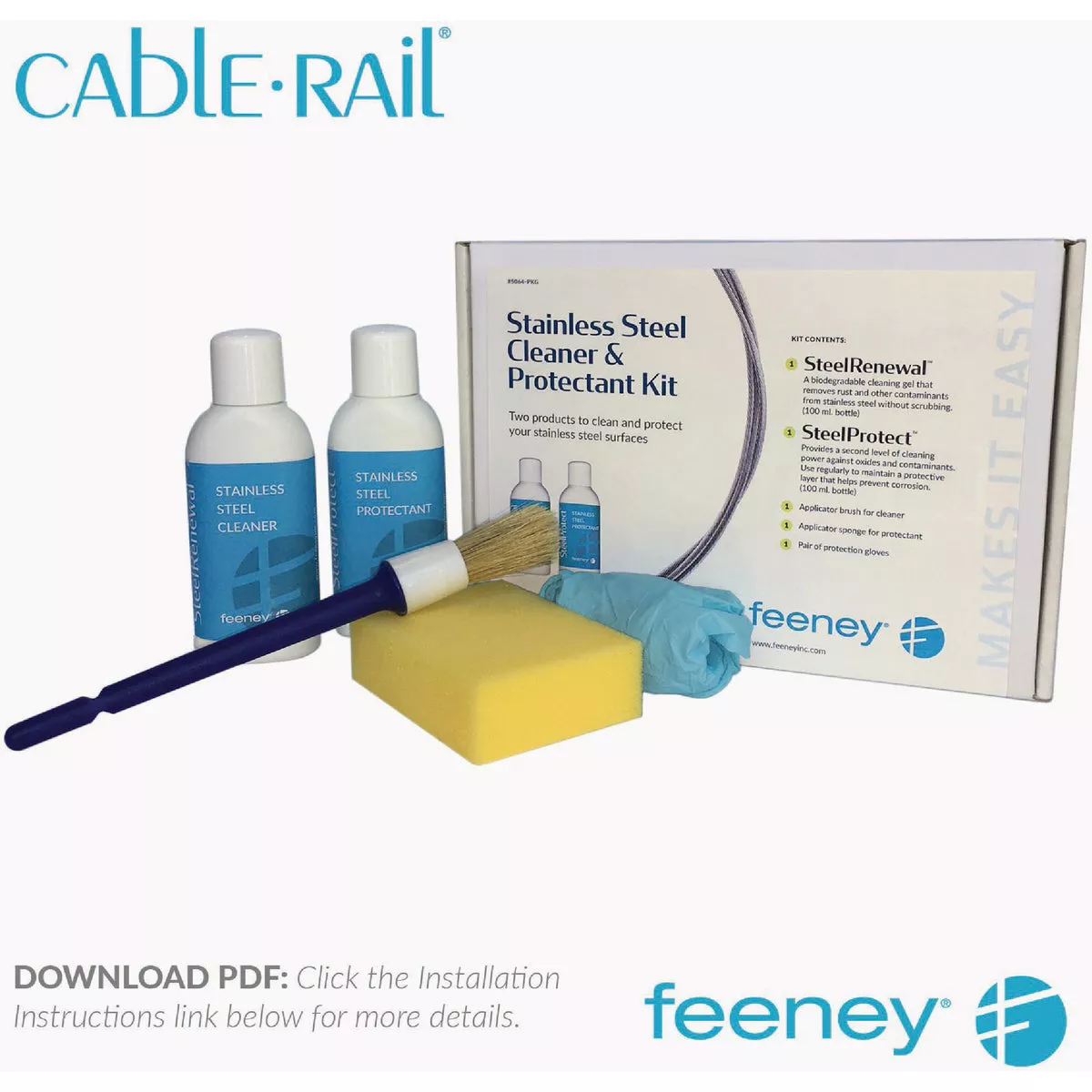 Feeney Steel Renewal/ Steel Protect Combination Pack