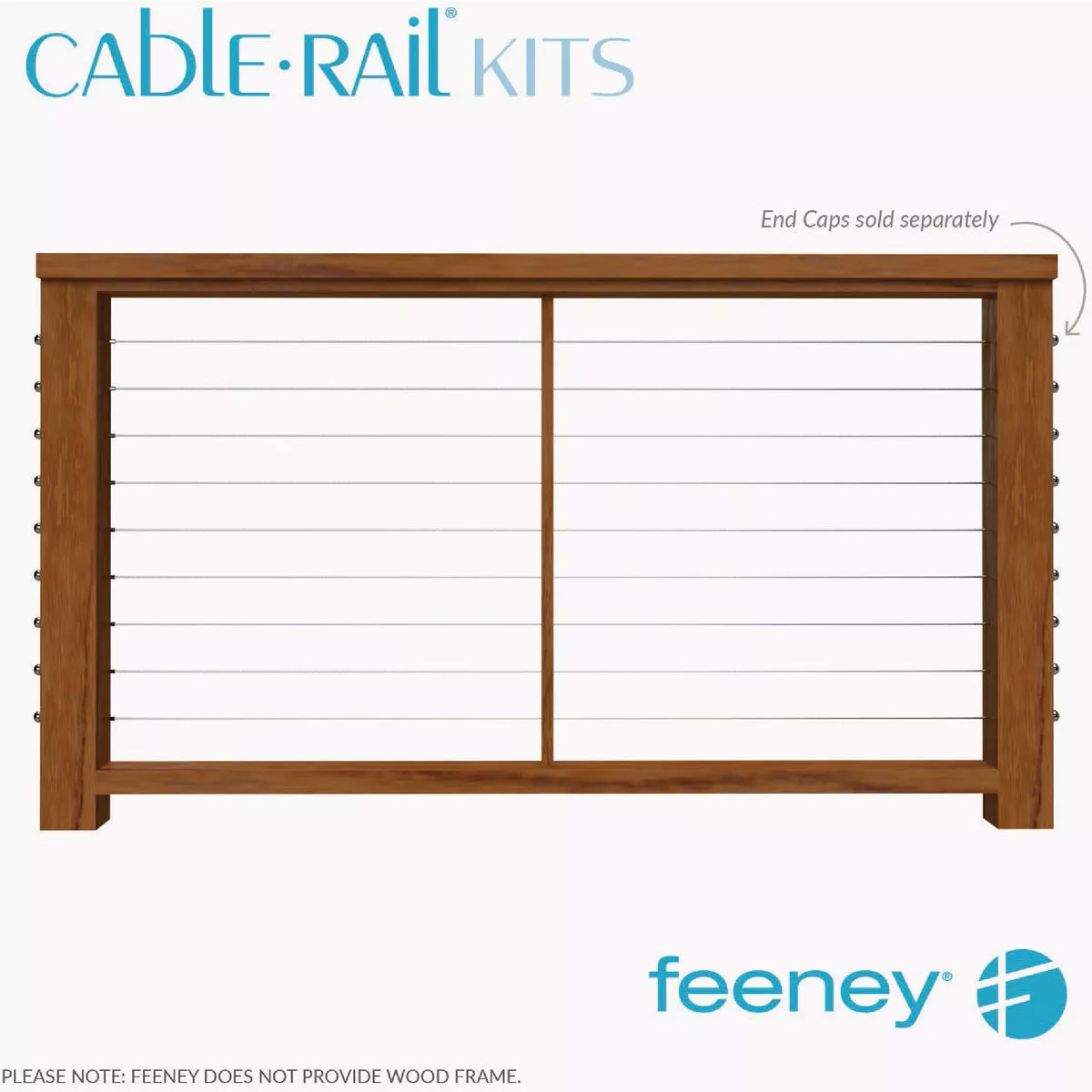Feeney Cable Railing Kit for Wood Posts, 30 Ft. - photo 6