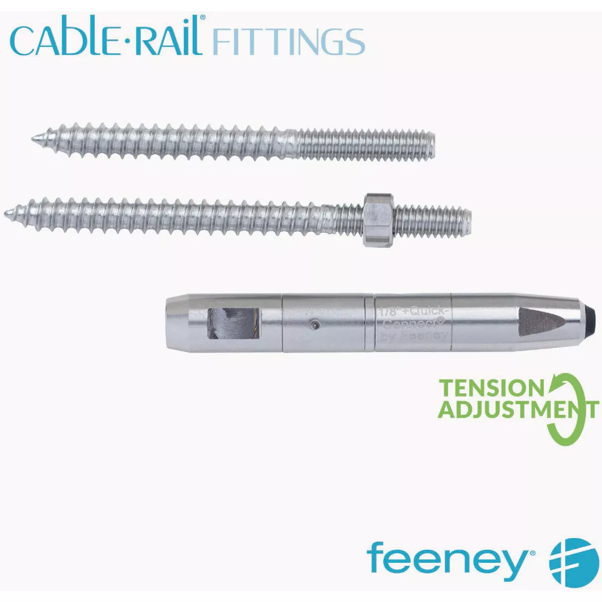 Feeney CableRail Quick-Connect Lag Tensioner - photo 2