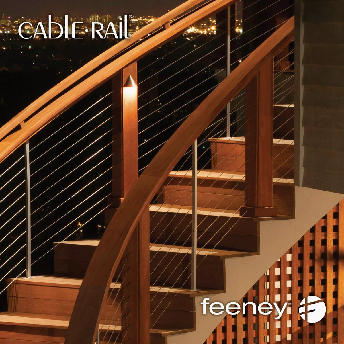 Feeney CableRail Stair Aluminum Intermediate Picket, Silver- - photo 3