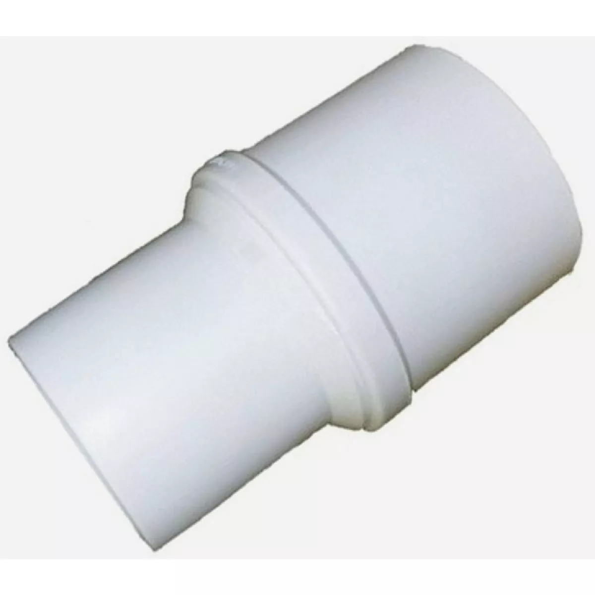 PoolStyle 1-1/4 In. White Stationary Screw-On Vac Hose Cuff