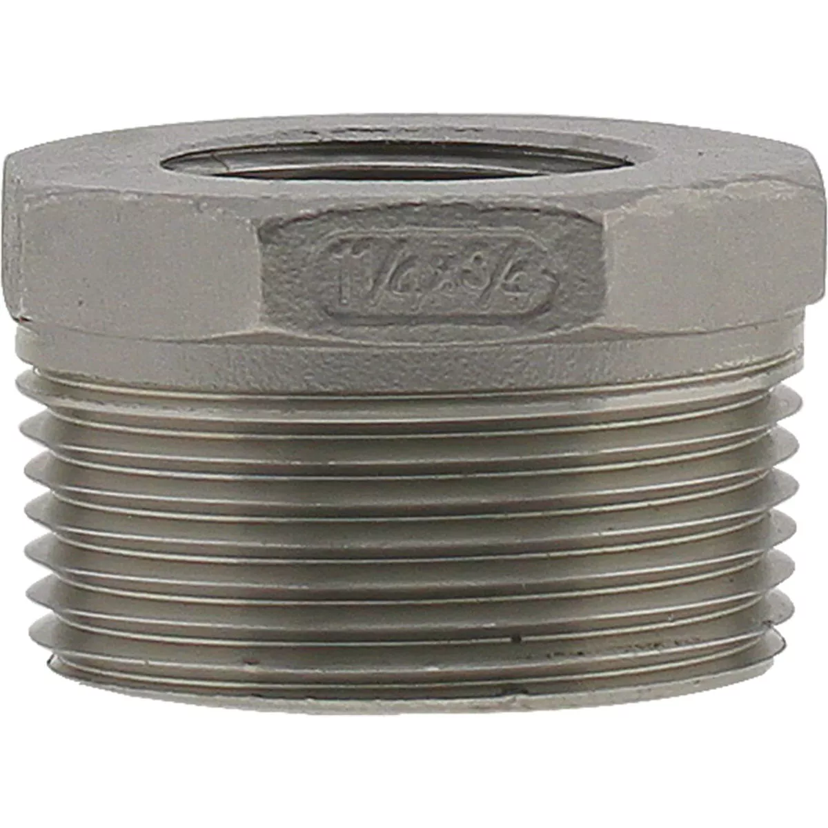 PLUMB-EEZE 1-1/4 In. MIP x 3/4 In. FIP Stainless Steel Bushing