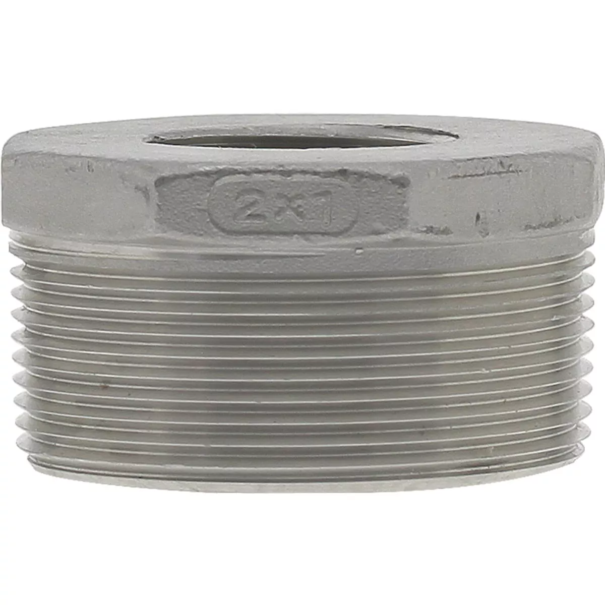PLUMB-EEZE 2 In. MIP x 1 In. FIP Stainless Steel Bushing