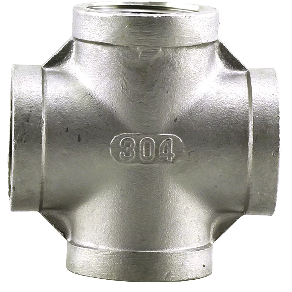 PLUMB-EEZE 1 In. Stainless Steel Cross