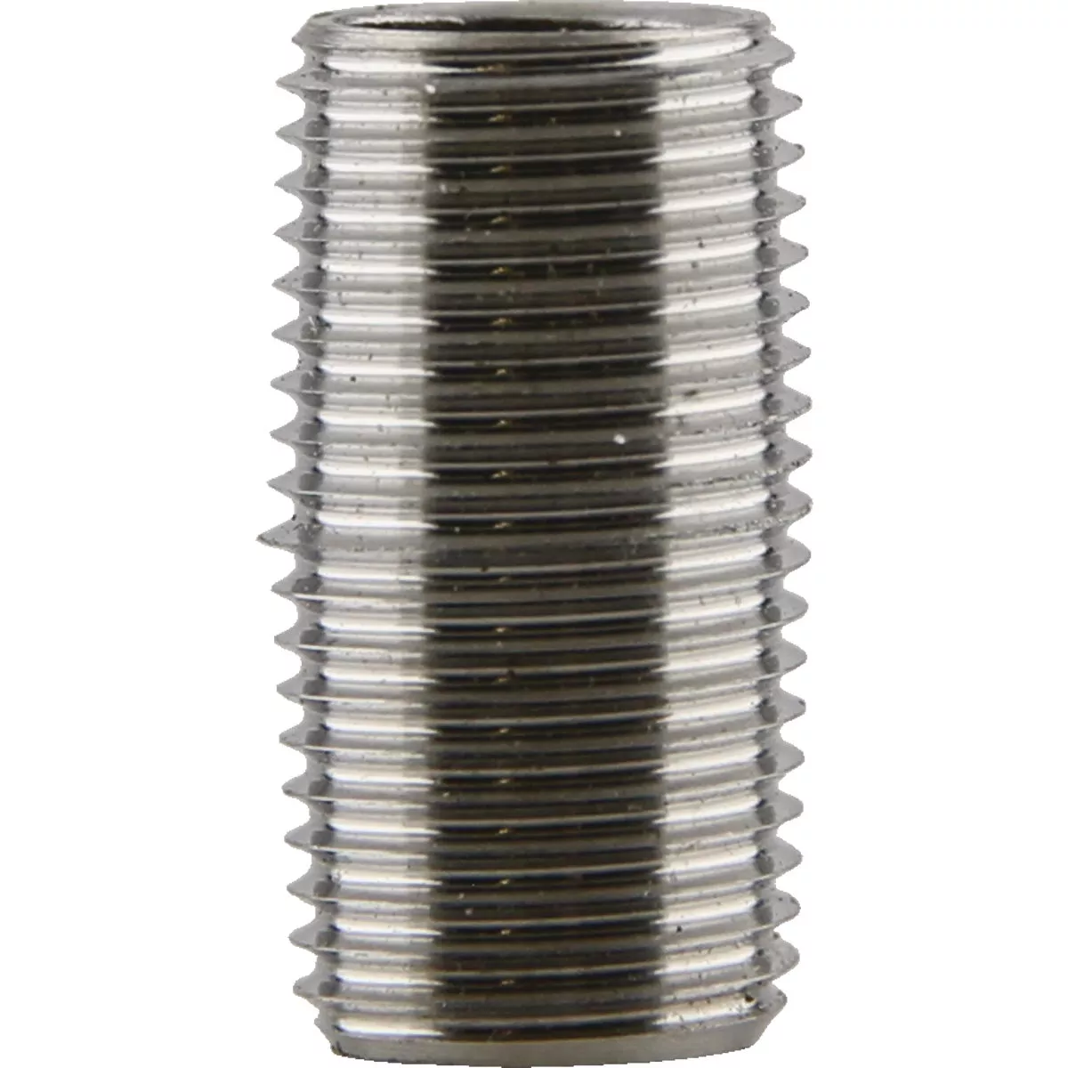 PLUMB-EEZE 1/8 In. MIP x CLOSE Stainless Steel Nipple-