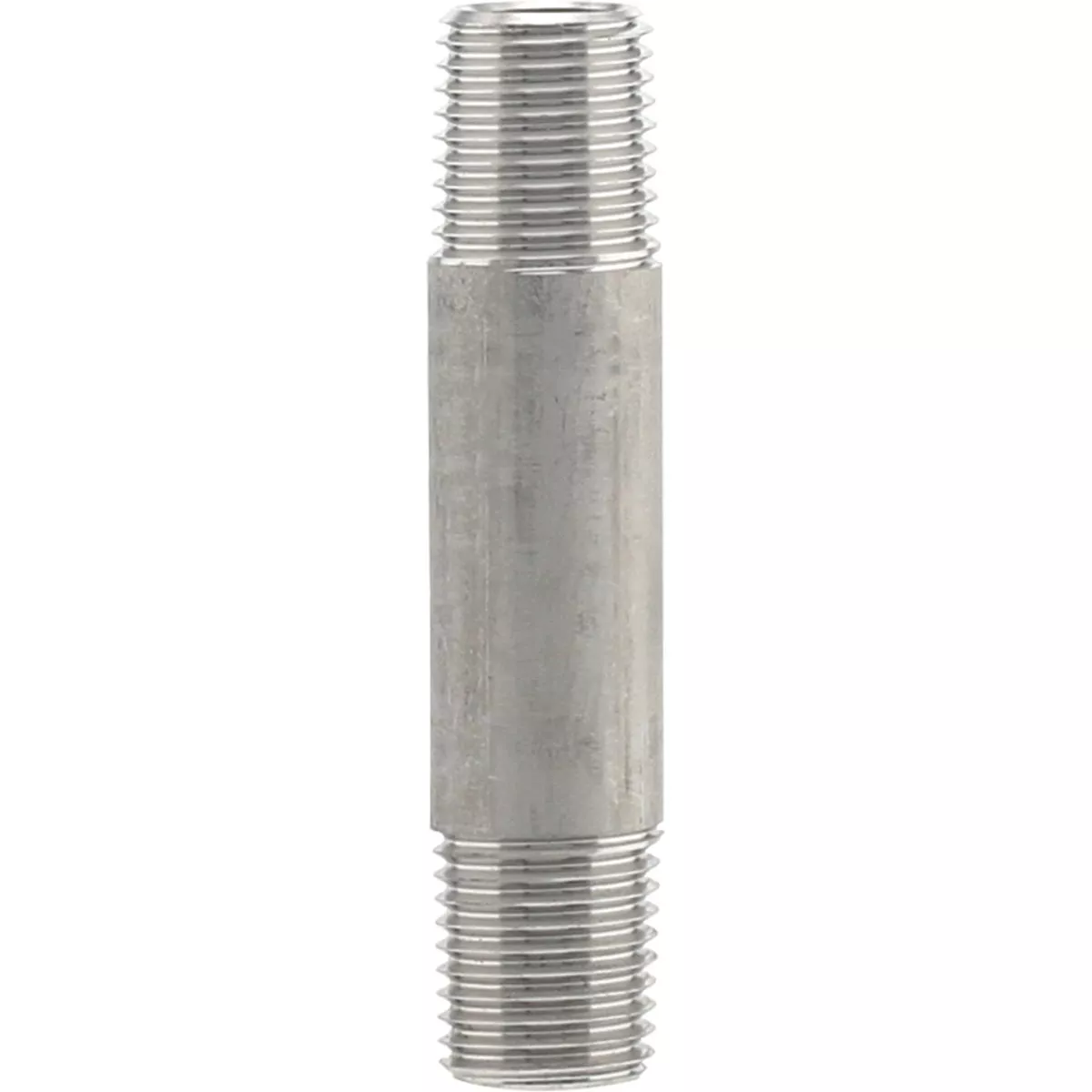 PLUMB-EEZE 1/4 In. MIP x 2-1/2 In. Stainless Steel Nipple