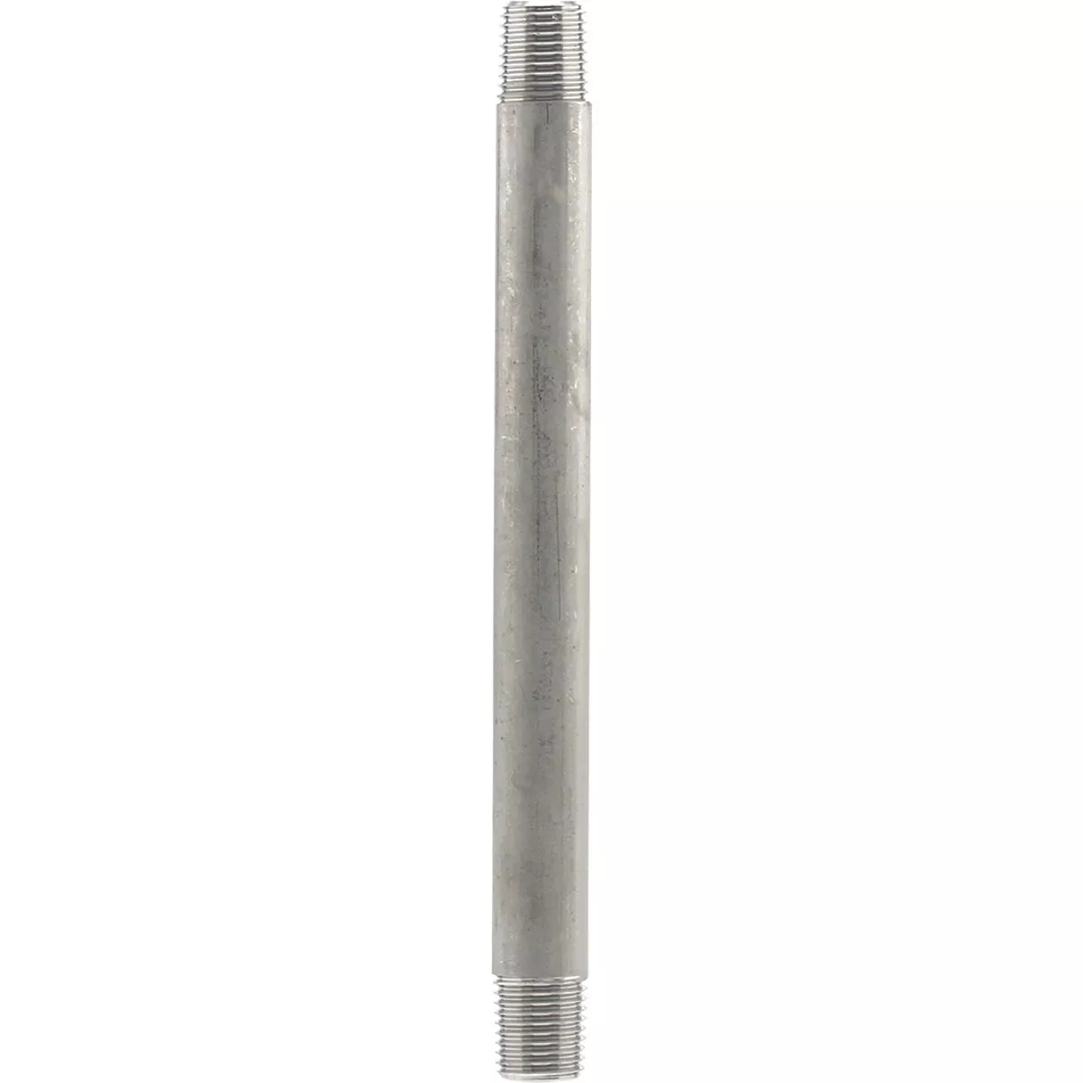 PLUMB-EEZE 1/4 In. MIP x 6 In. Stainless Steel Nipple