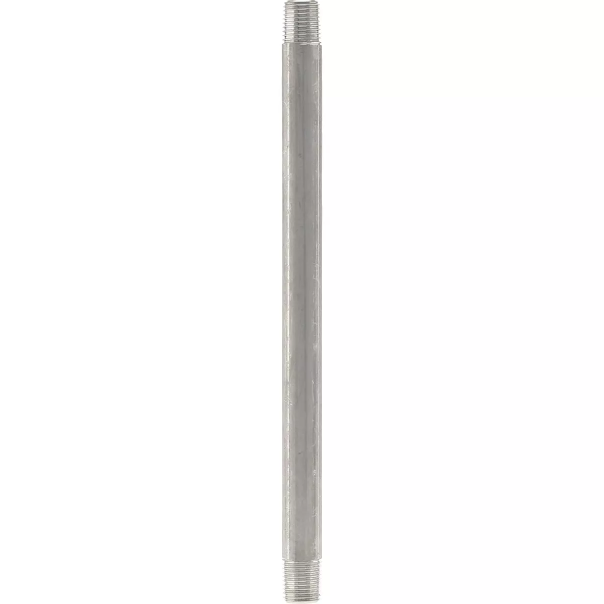 PLUMB-EEZE 1/4 In. MIP x 9 In. Stainless Steel Nipple