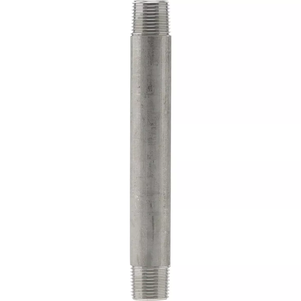 PLUMB-EEZE 3/8 In. MIP x 5 In. Stainless Steel Nipple