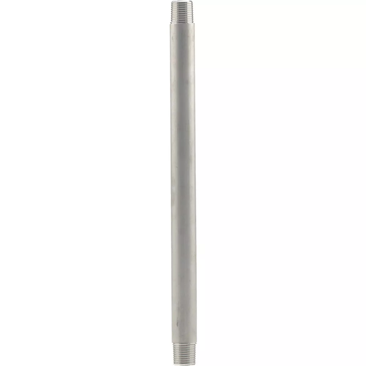 PLUMB-EEZE 1/2 In. MIP x 11 In. Stainless Steel Nipple-