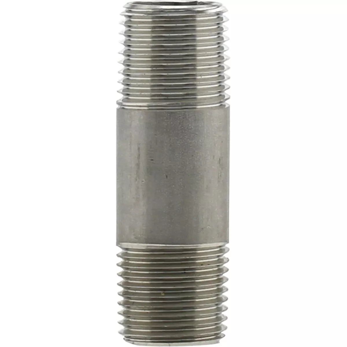 PLUMB-EEZE 1/2 In. MIP x 2-1/2 In. Stainless Steel Nipple