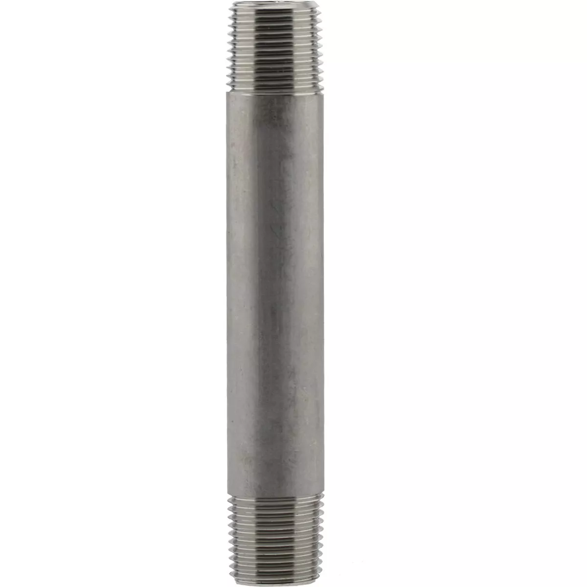 PLUMB-EEZE 1/2 In. MIP x 5 In. Stainless Steel Nipple-