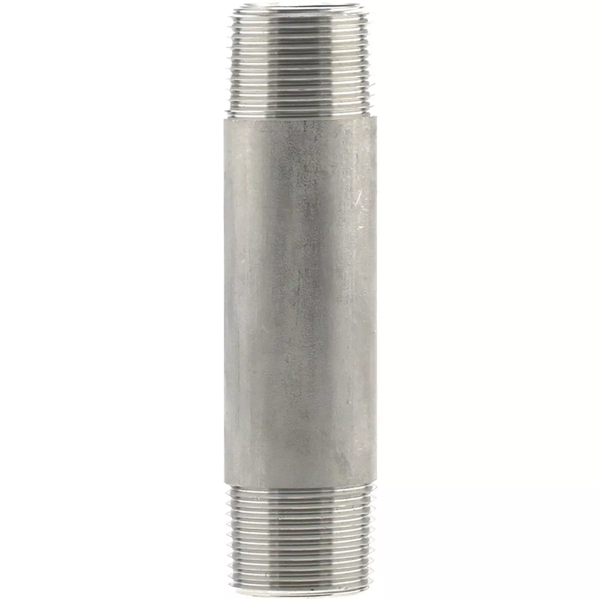 PLUMB-EEZE 3/4 In. MIP x 4 In. Stainless Steel Nipple-