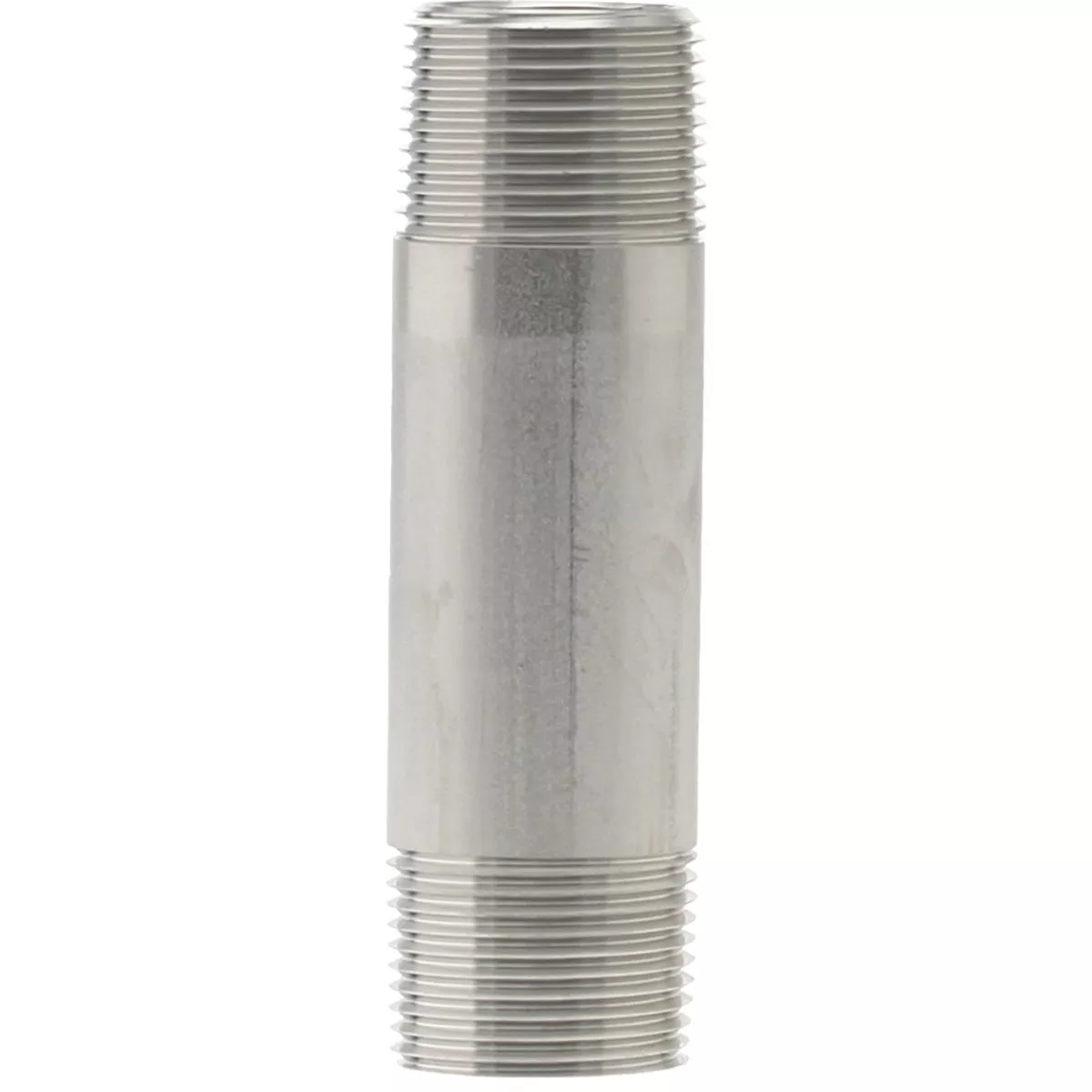 PLUMB-EEZE 1 In. MIP x 4-1/2 In. Stainless Steel Nipple