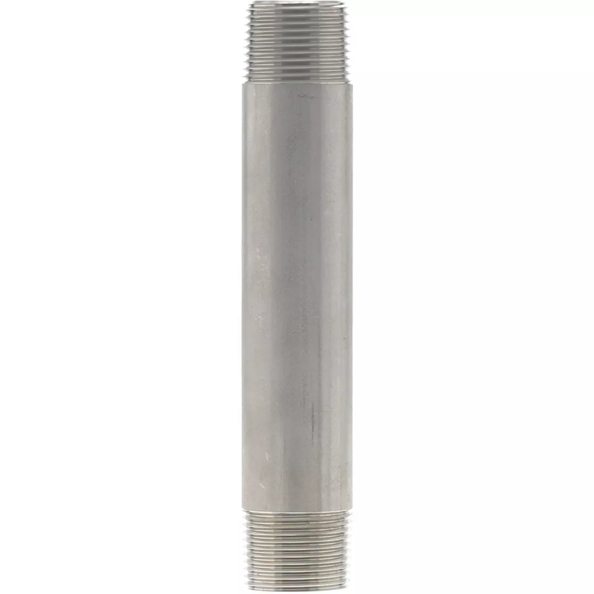 PLUMB-EEZE 1 In. MIP x 7 In. Stainless Steel Nipple-