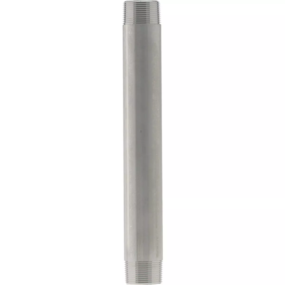 PLUMB-EEZE 1-1/4 In. MIP x 11 In. Stainless Steel Nipple