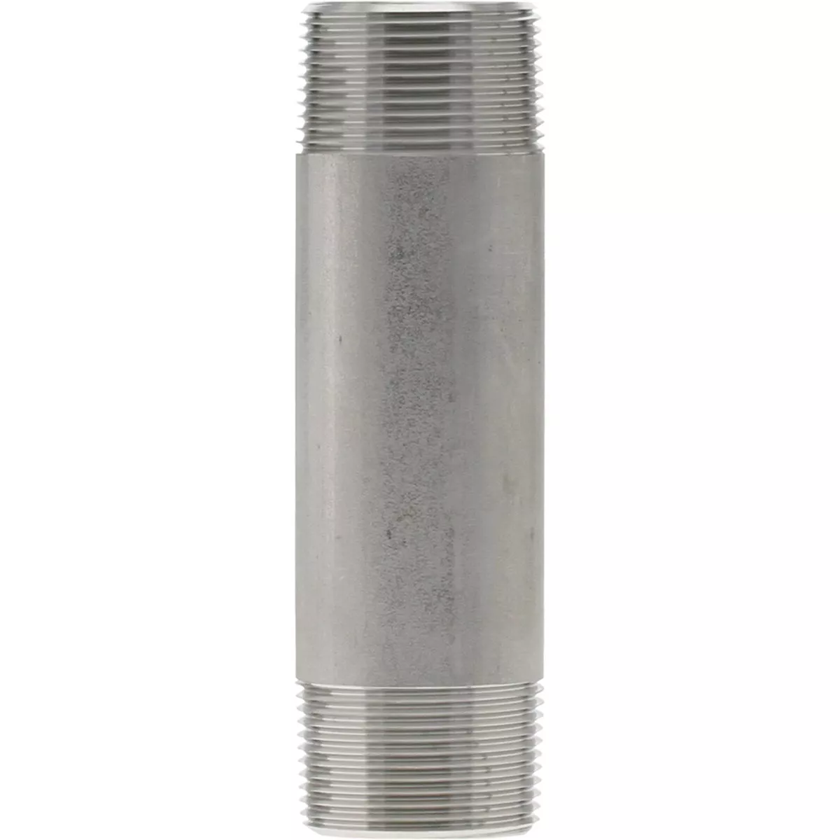 PLUMB-EEZE 1-1/4 In. MIP x 5-1/2 In. Stainless Steel Nipple