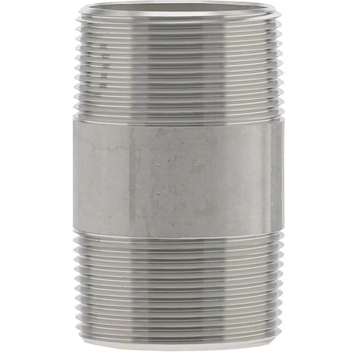 PLUMB-EEZE 1-1/2 In. MIP x 3 In. Stainless Steel Nipple