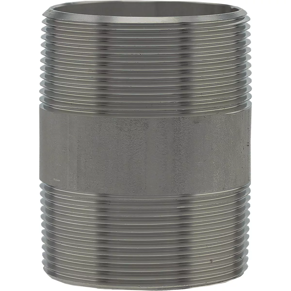 PLUMB-EEZE 2 In. MIP x 3 In. Stainless Steel Nipple