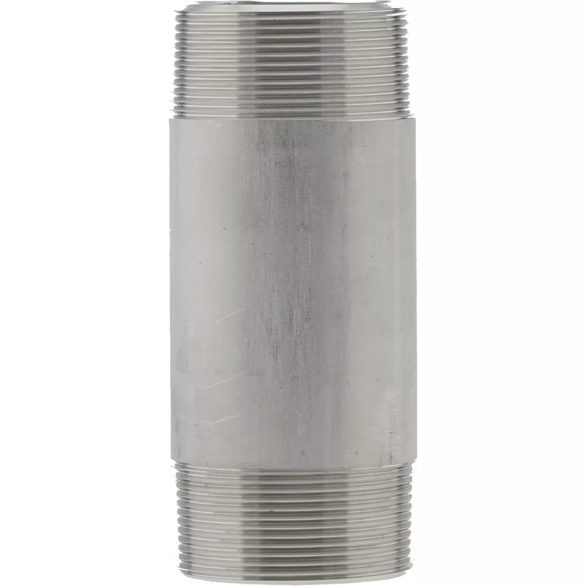 PLUMB-EEZE 2 In. MIP x 5-1/2 In. Stainless Steel Nipple