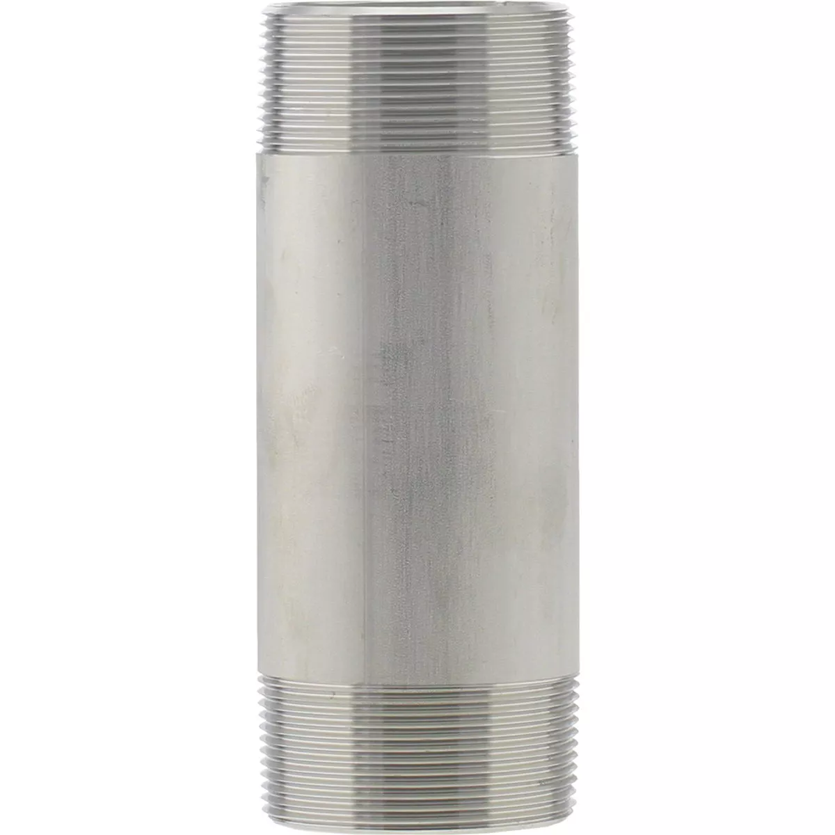 PLUMB-EEZE 2 In. MIP x 6 In. Stainless Steel Nipple