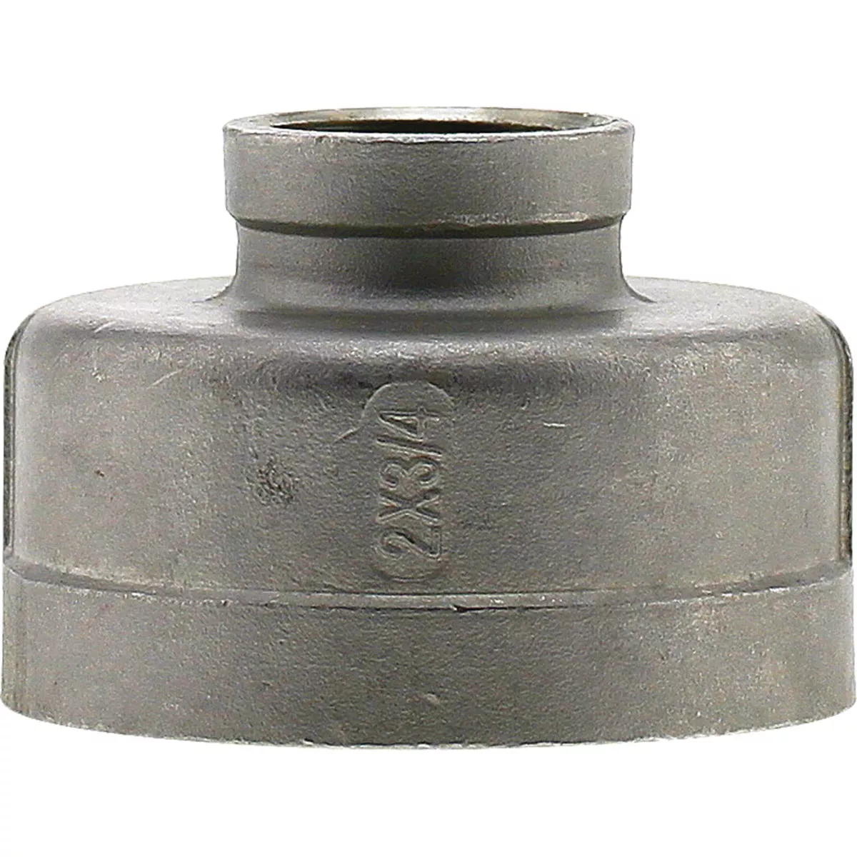 PLUMB-EEZE 2 In. FIP x 3/4 In. FIP Stainless Steel Reducing Coupling