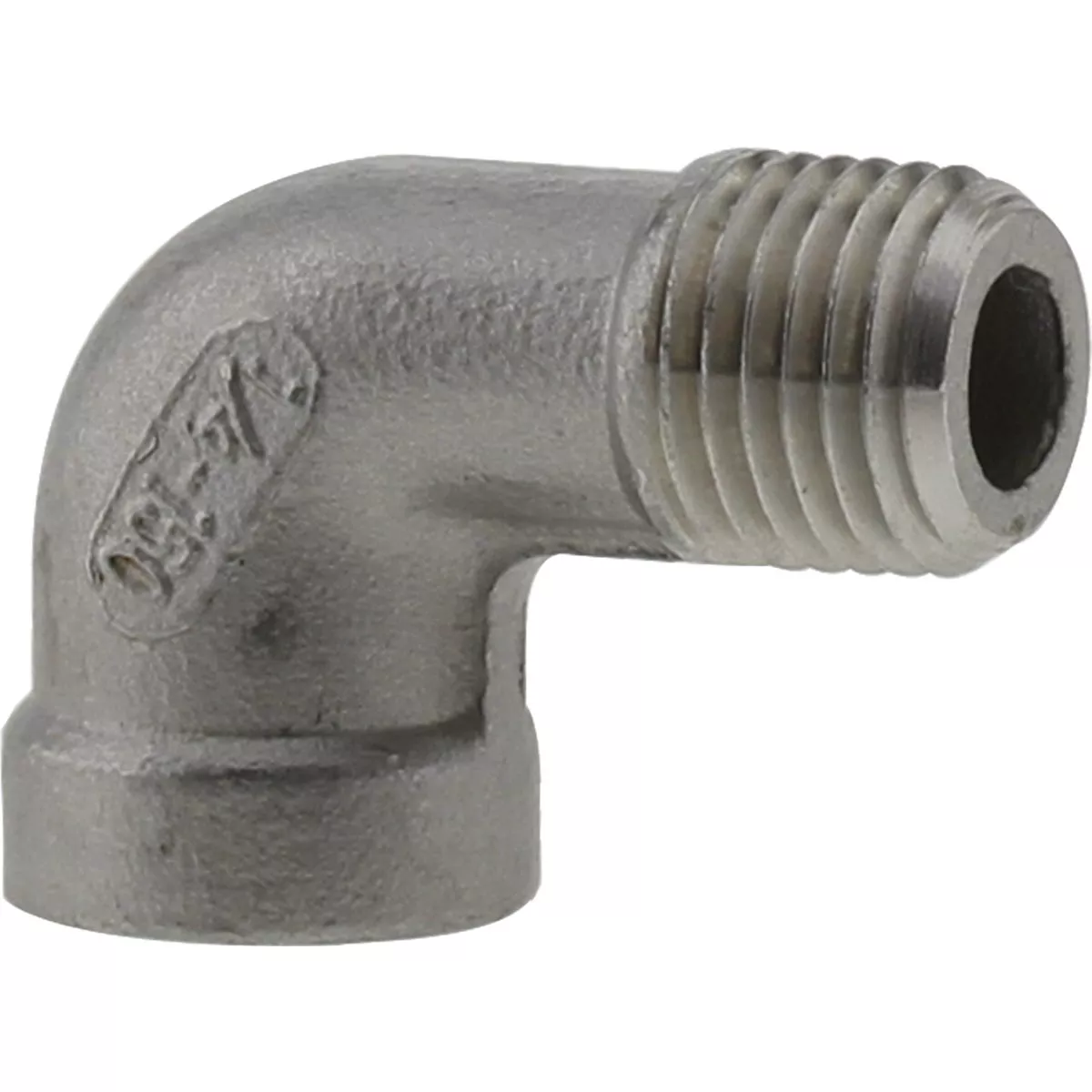 PLUMB-EEZE 1/4 In. FIP 90 Deg. Stainless Steel Street Elbow (1/4 Bend)-