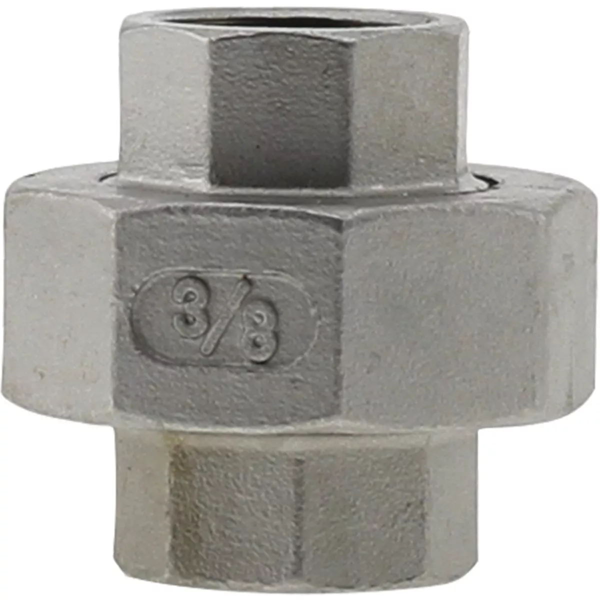PLUMB-EEZE 3/8 In. FIP Stainless Steel Union