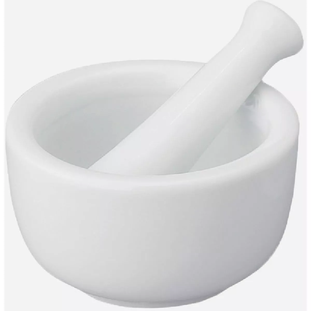 HIC Kitchen Porcelain Mortar and Pestle Set Food Cutter