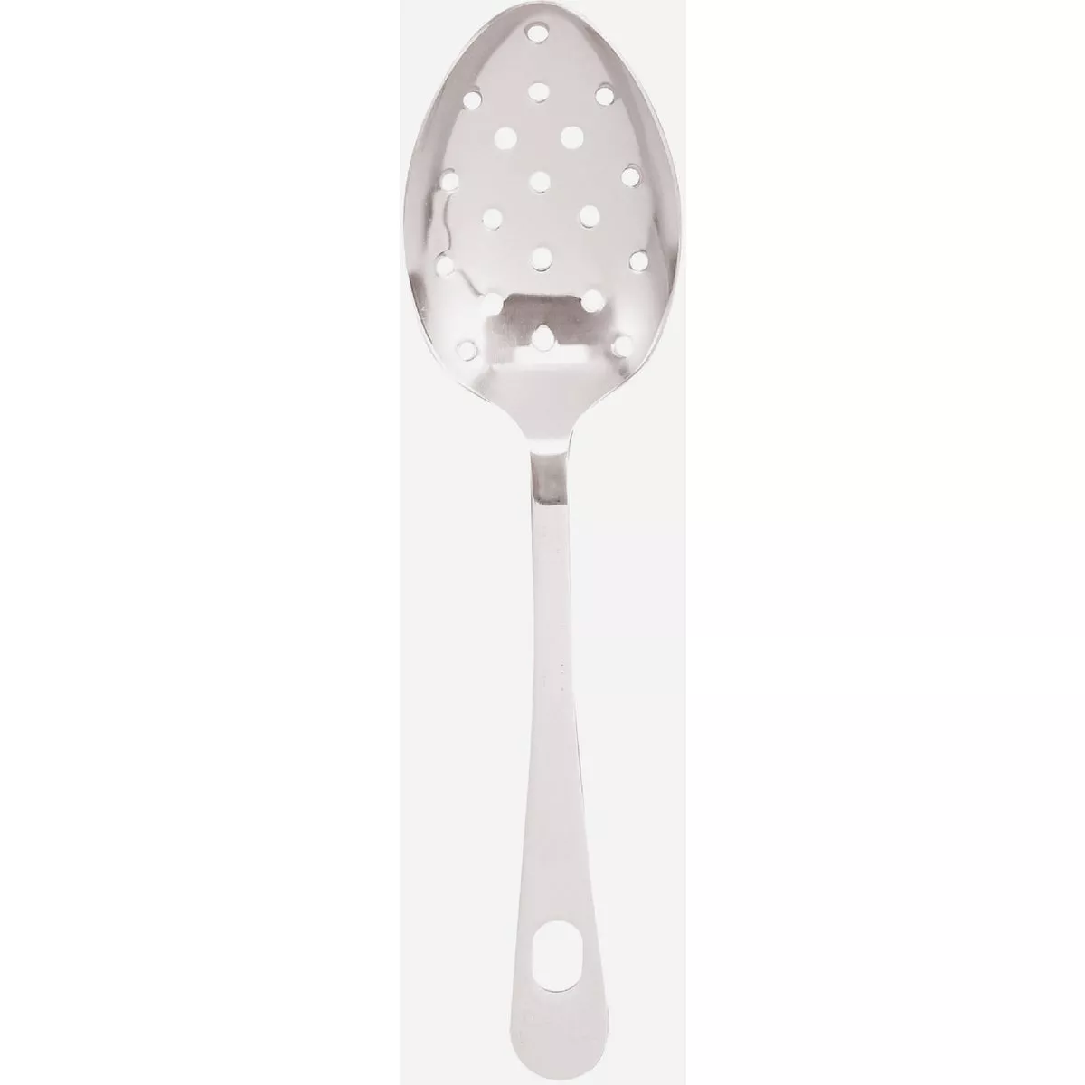 HIC Kitchen 9 In. Stainless Steel Pierced Serving Spoon