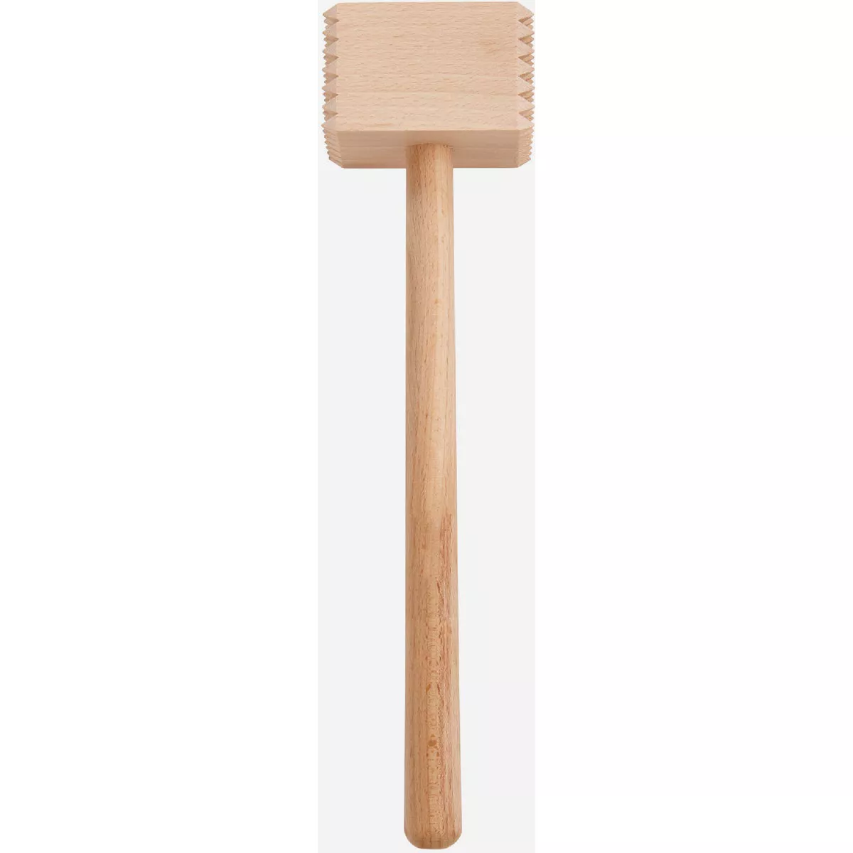 Beechwd MeatTenderizerHIC Kitchen 12.5 In. Beechwood Meat Tenderizer