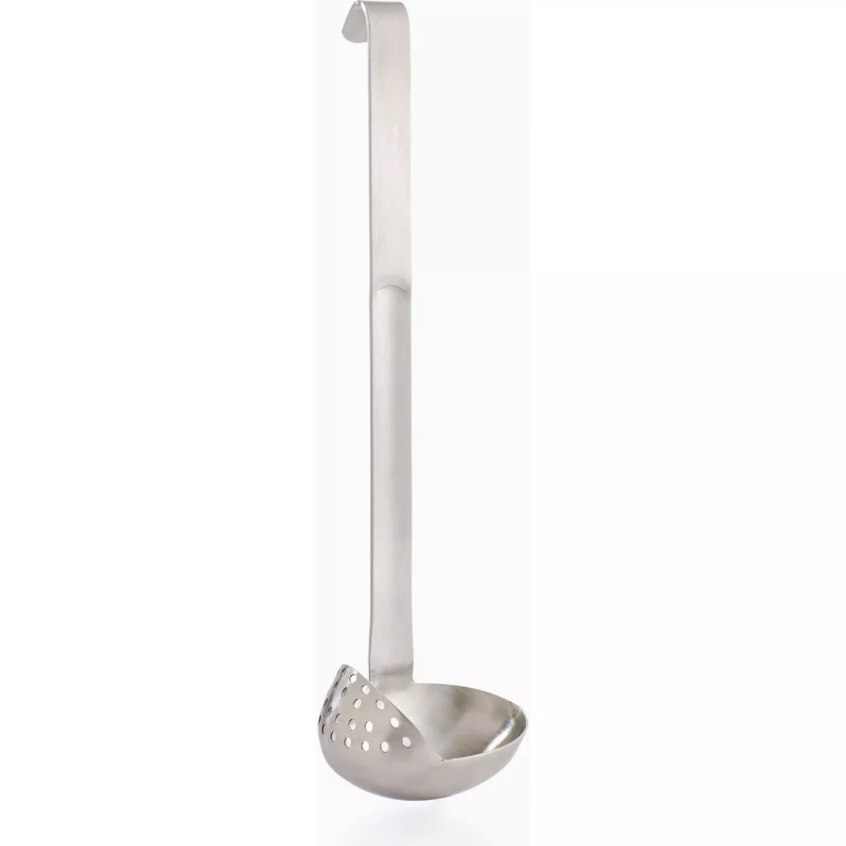 HIC Kitchen 3 Oz. Stainless Steel Strainer Ladle-