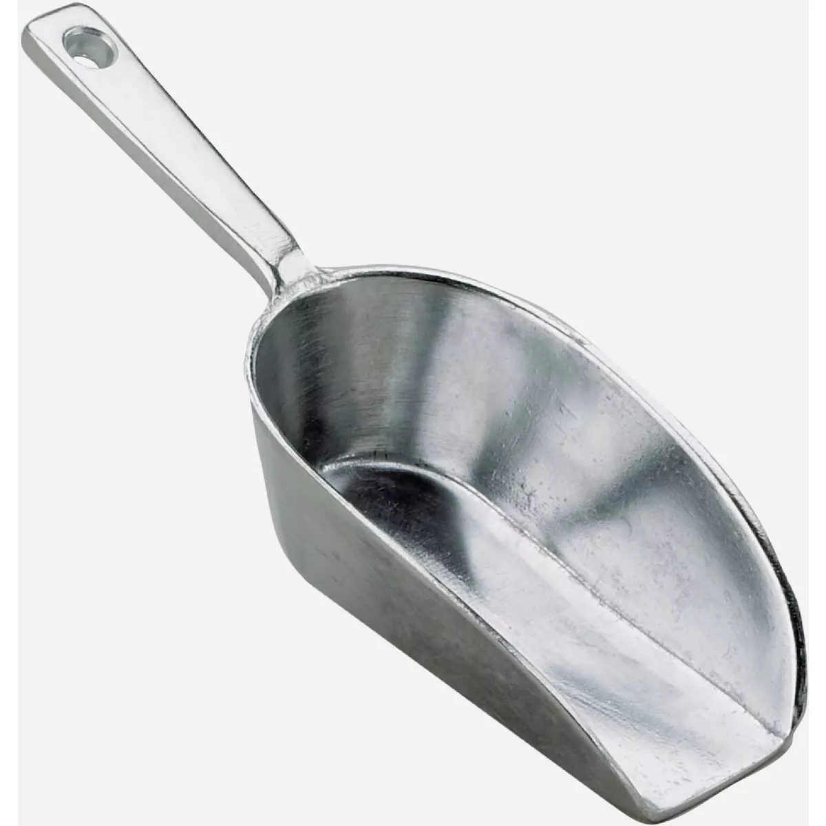 HIC Kitchen 5 In. Aluminum Flat Bottom Scoop