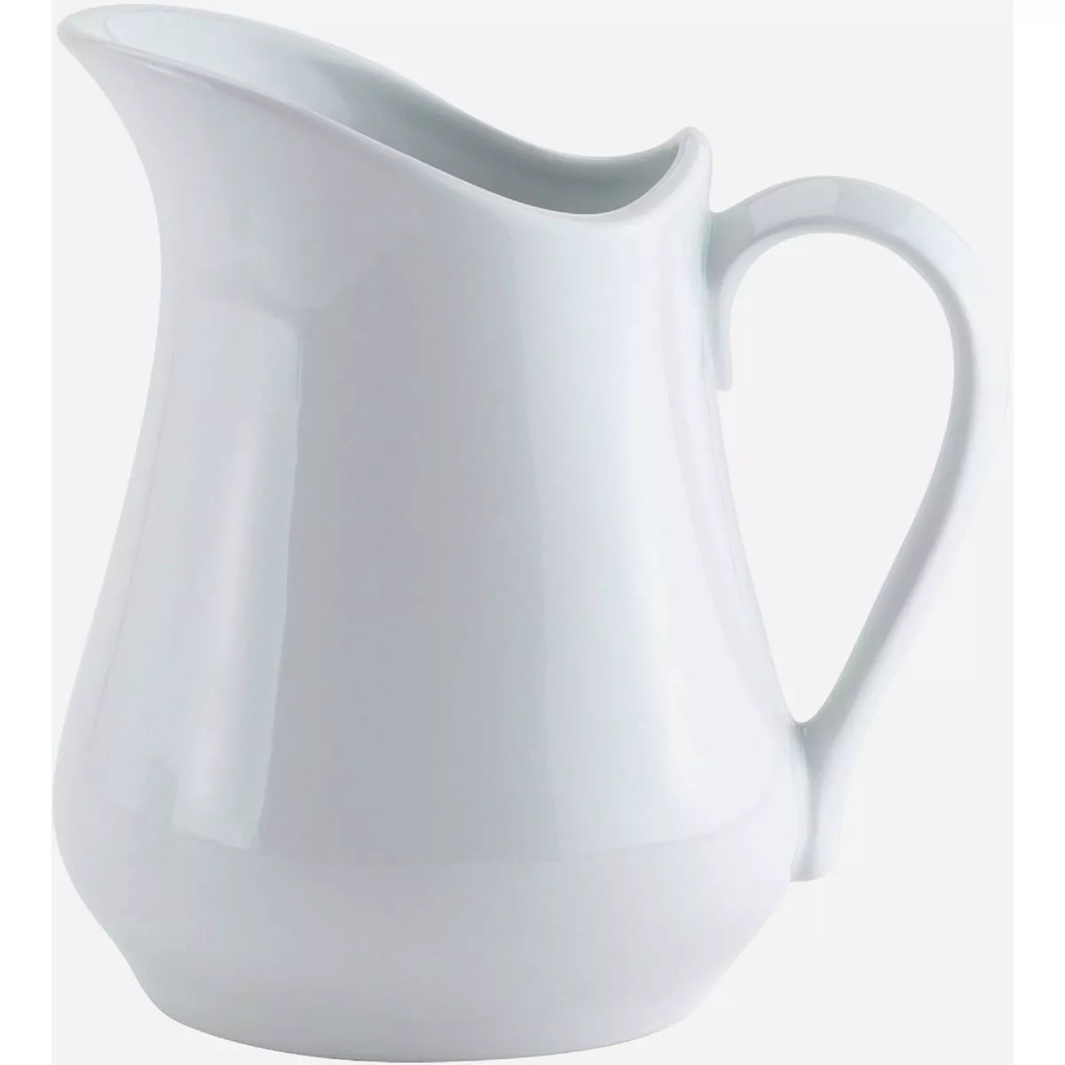 HIC 8 Oz. Porcelain Creamer with Handle