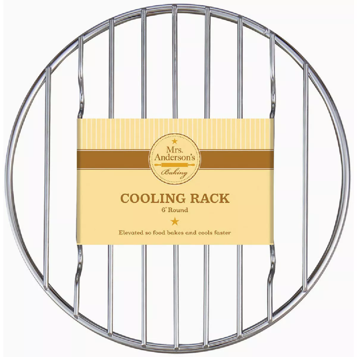 Mrs. Anderson's 6 In. Dia Baking and Cooling Rack