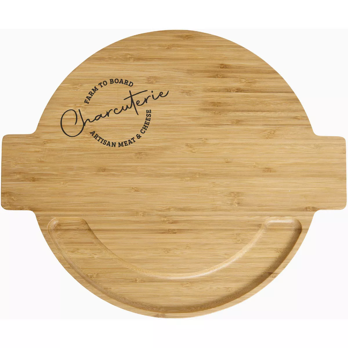 Maison du Fromage 18 In. x 15 In. Bamboo Charcuterie Serving Tray