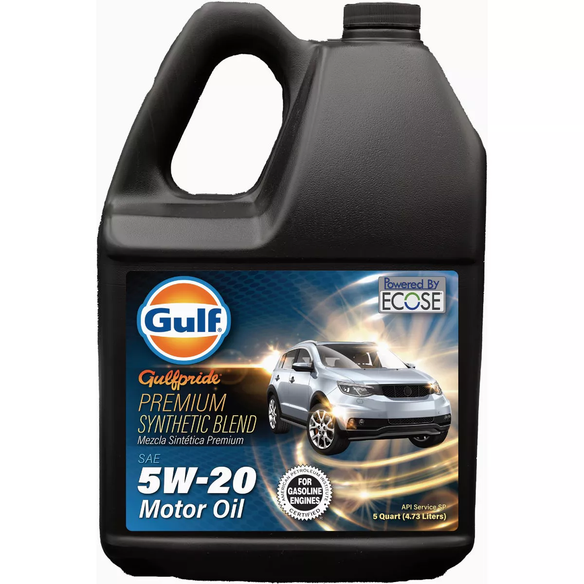 Gulf Oil Pride 5 Qt. 5W20 Synthetic Blend Oil-