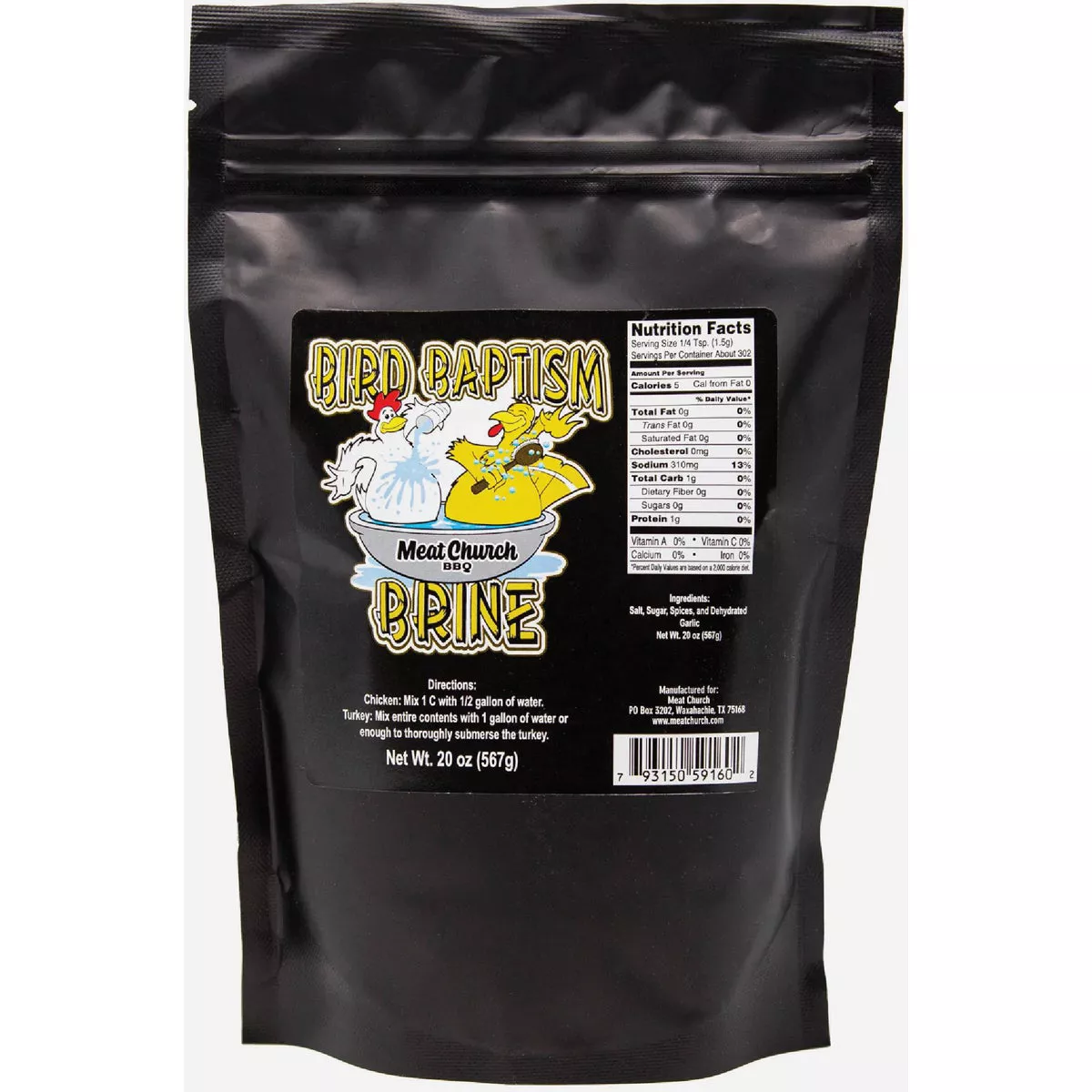 Meat Church 2 Oz. Bird Baptism Brine
