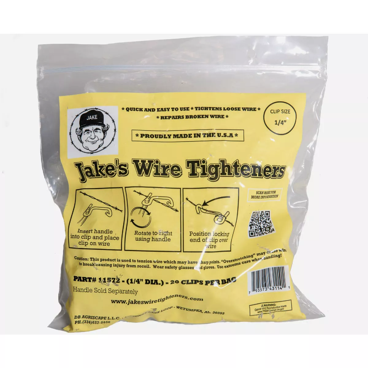 Dare Jake's Wire Tighteners 1/4 In. Dia. Wire Tightener (20-Pack) - photo 2