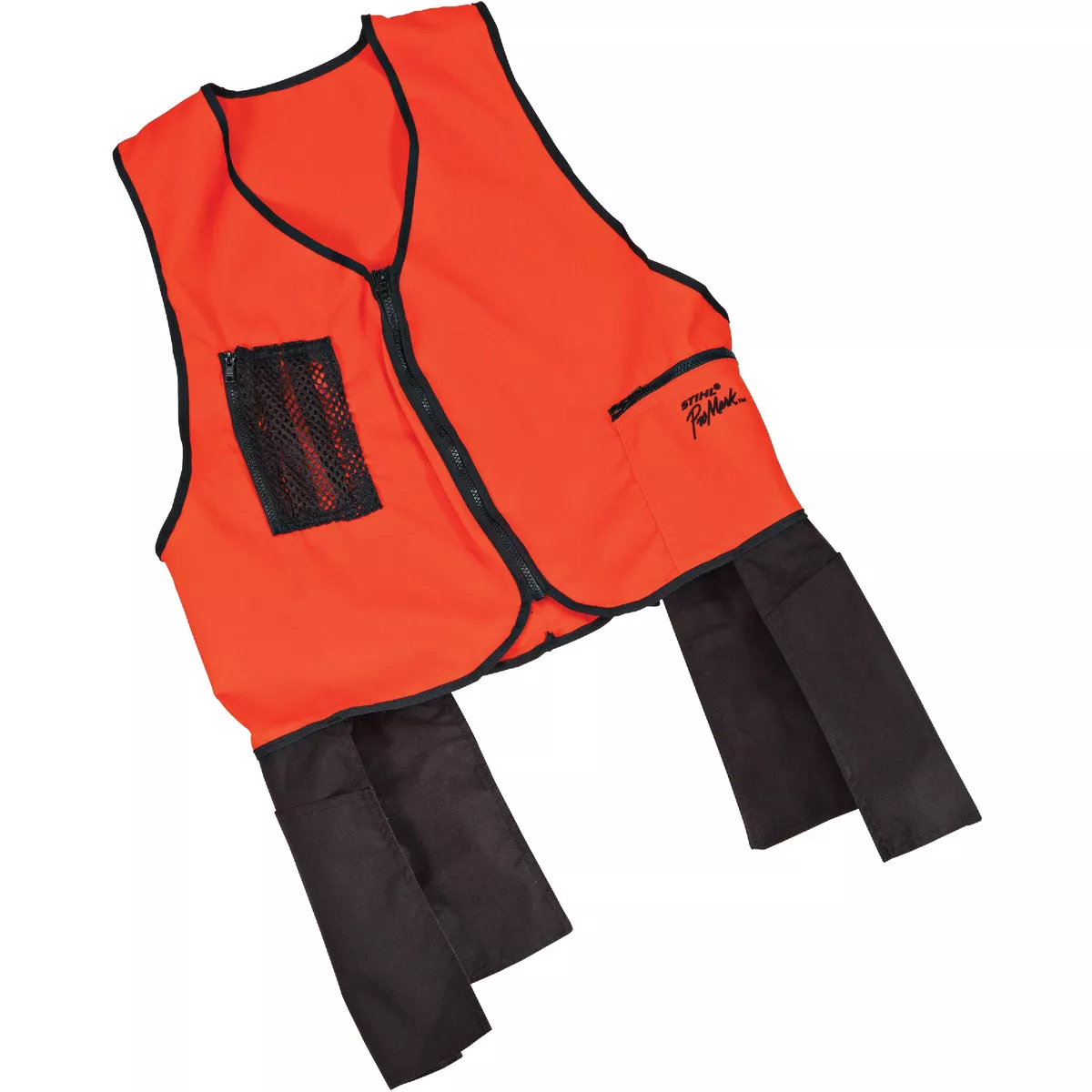 STIHL Hi-Vis Orange Forestry Tool Safety Vest, Large