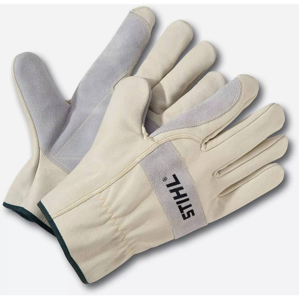 STIHL Value PRO Men's Large Leather Work Glove-