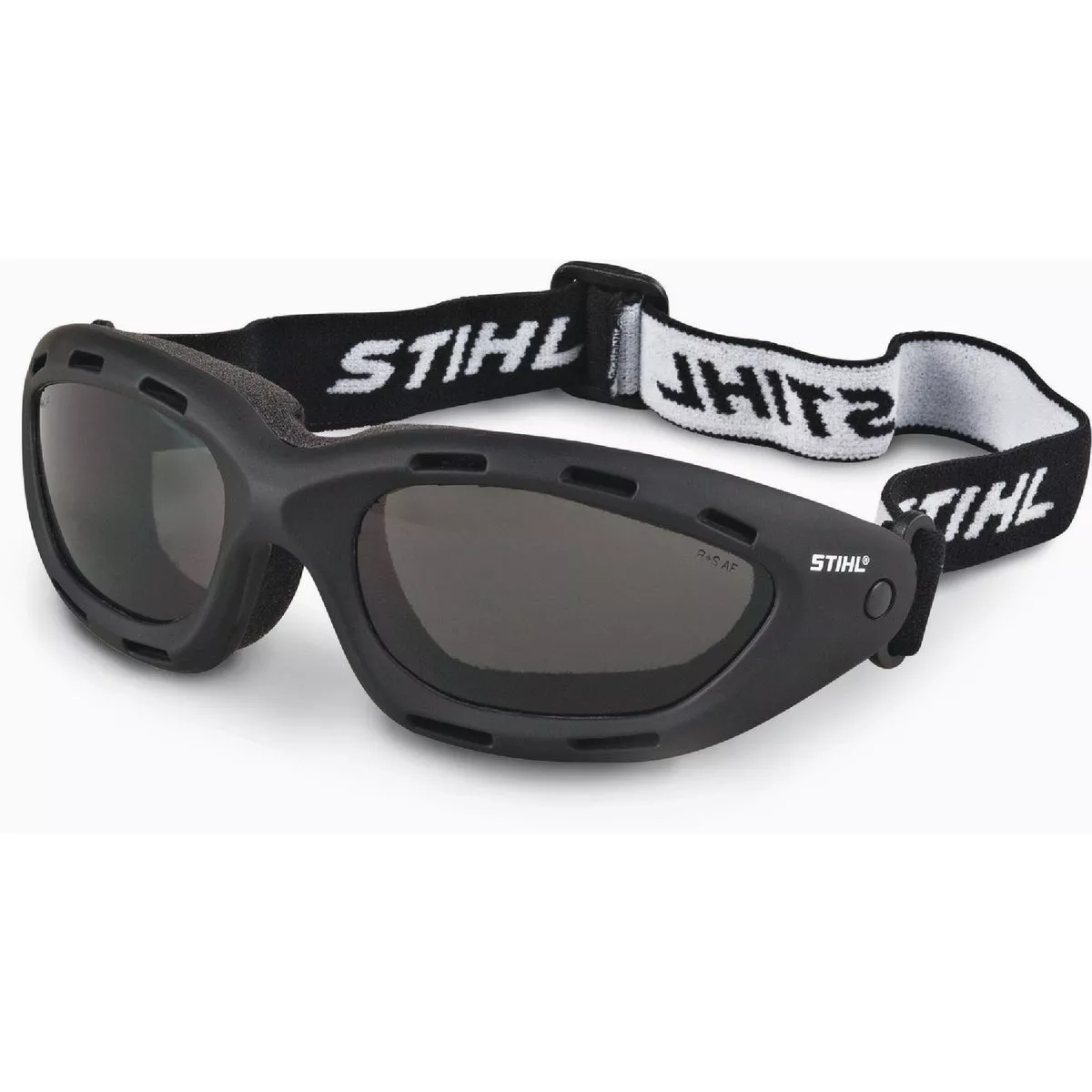 STIHL Pro Mark Black Frame Safety Goggles with Smoke Lens