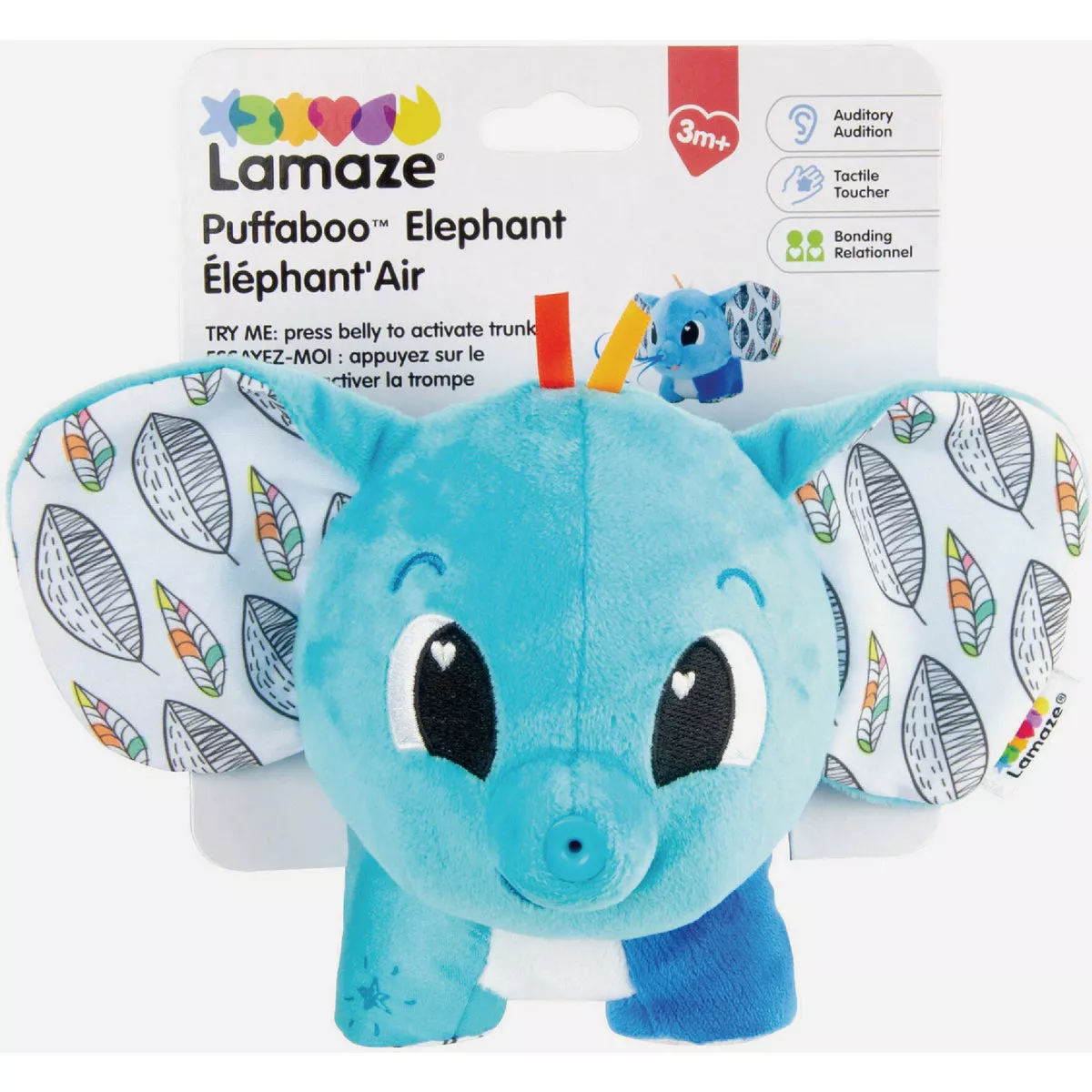 Lamaze Puffaboo Elephant Sensory Toy - photo 2