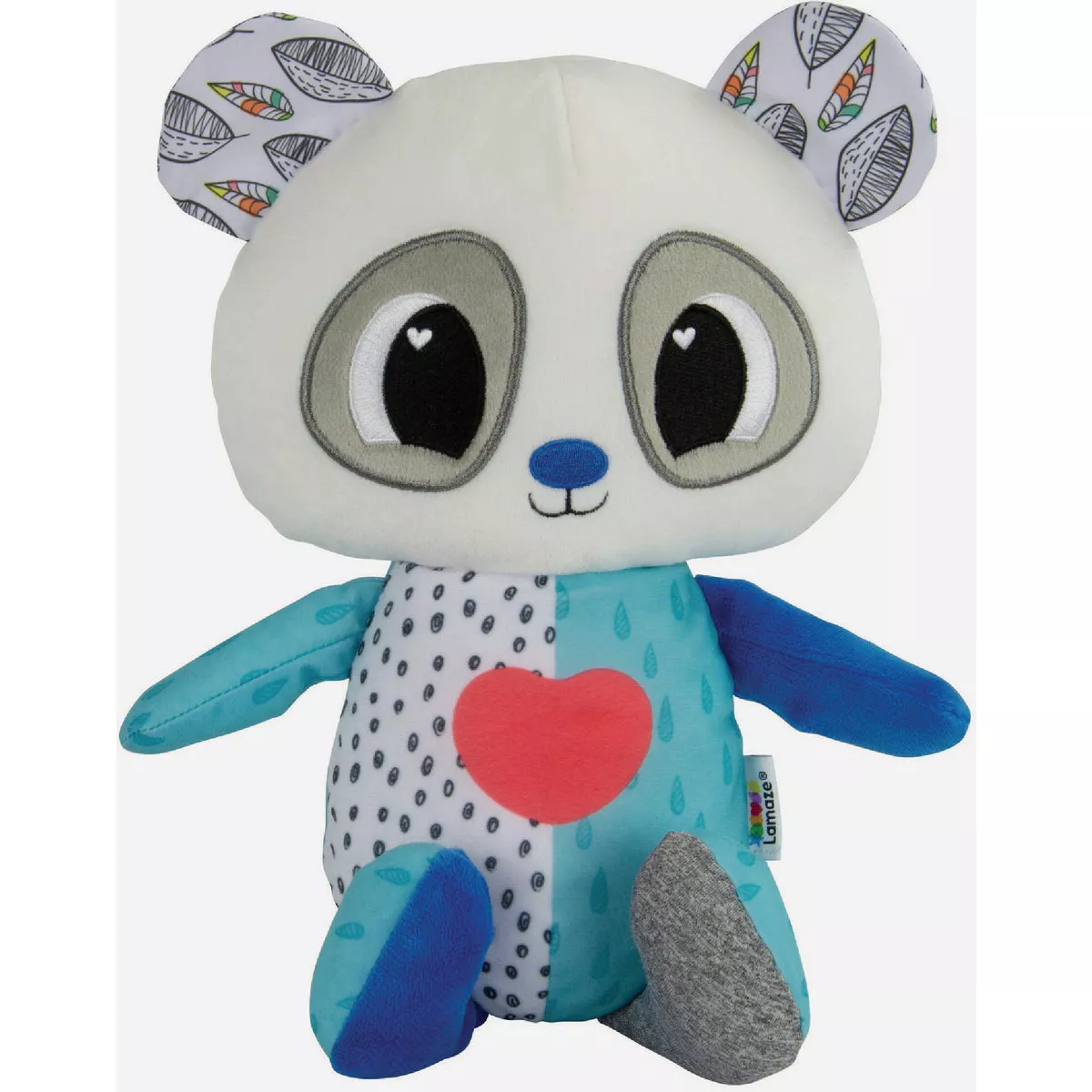 Lamaze Soothing Heart Panda Get Ready for Bedtime Toy-