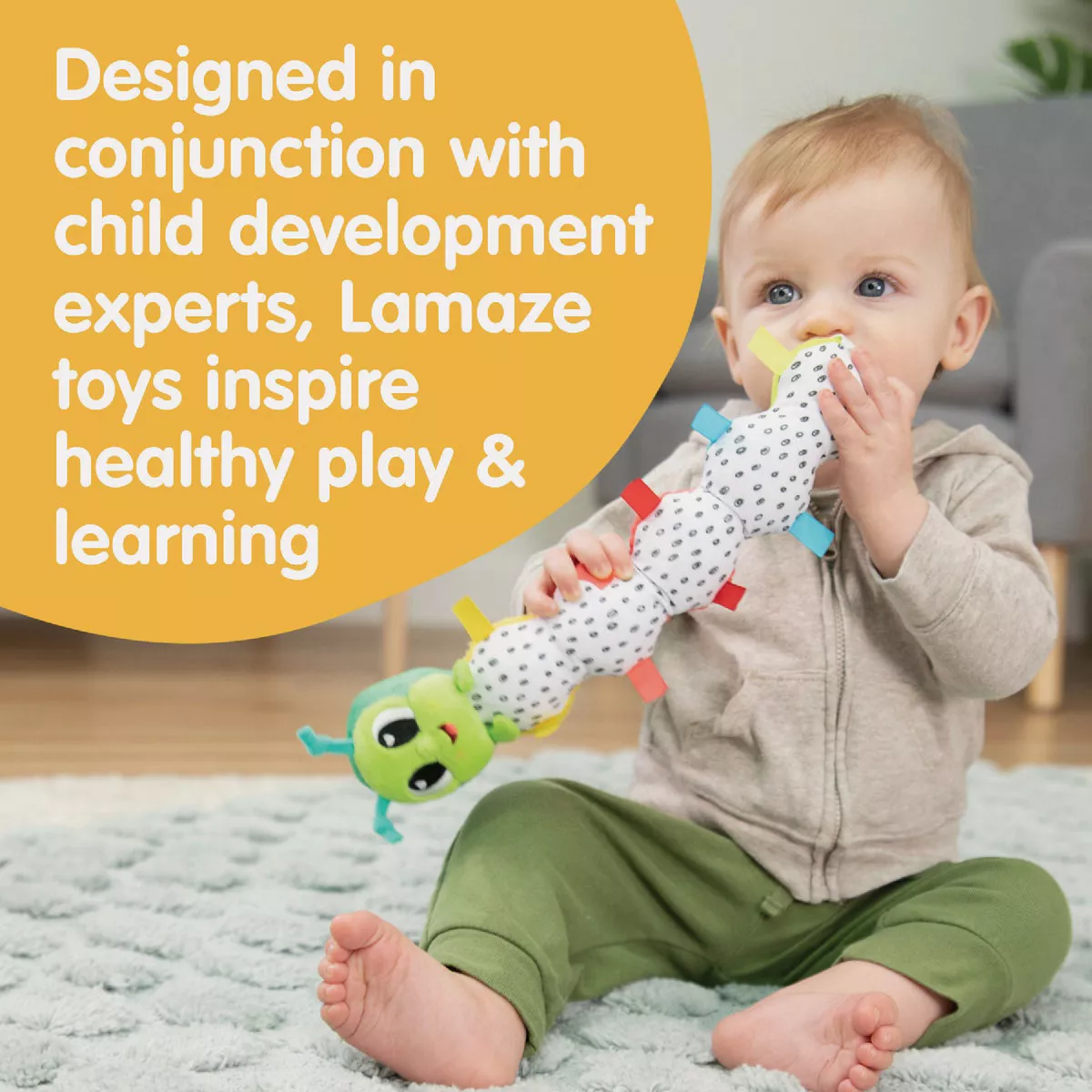 Lamaze Fidget Caterpillar Developmental & Sensory Toy - photo 3