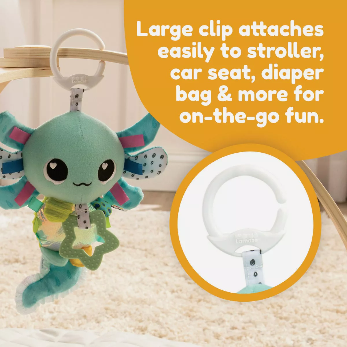 Lamaze Alise the Axolotl Developmental & Sensory - photo 5