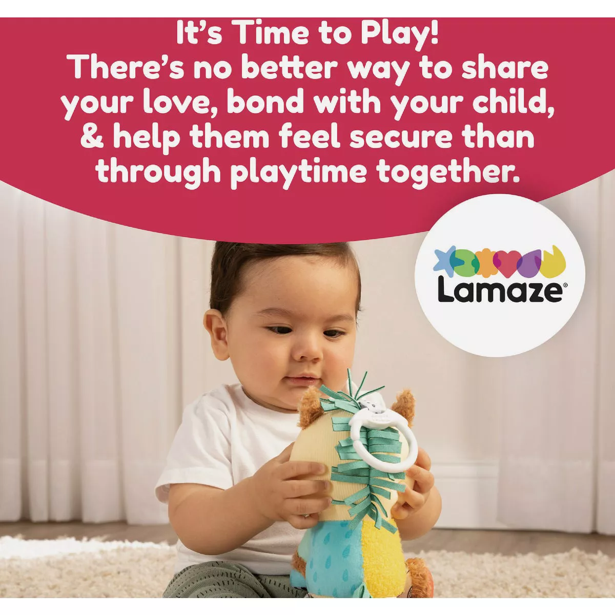 Lamaze Carson Clydesdale Developmental & Sensory Toy - photo 5