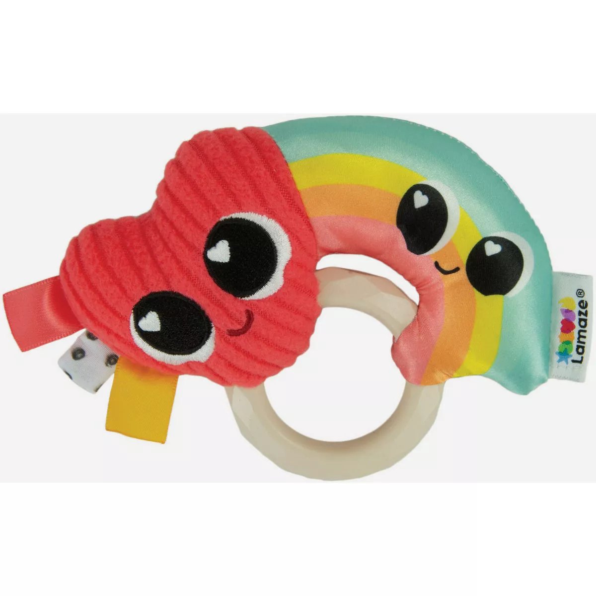 Lamaze Besties Baby Rattle Developmental & Sensory Toy- - photo 2