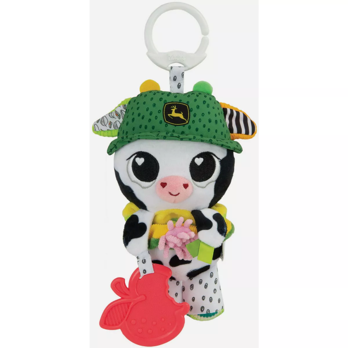 John Deere Lamaze Bella the Cow Clip & Go Developmental & Sensory Toy