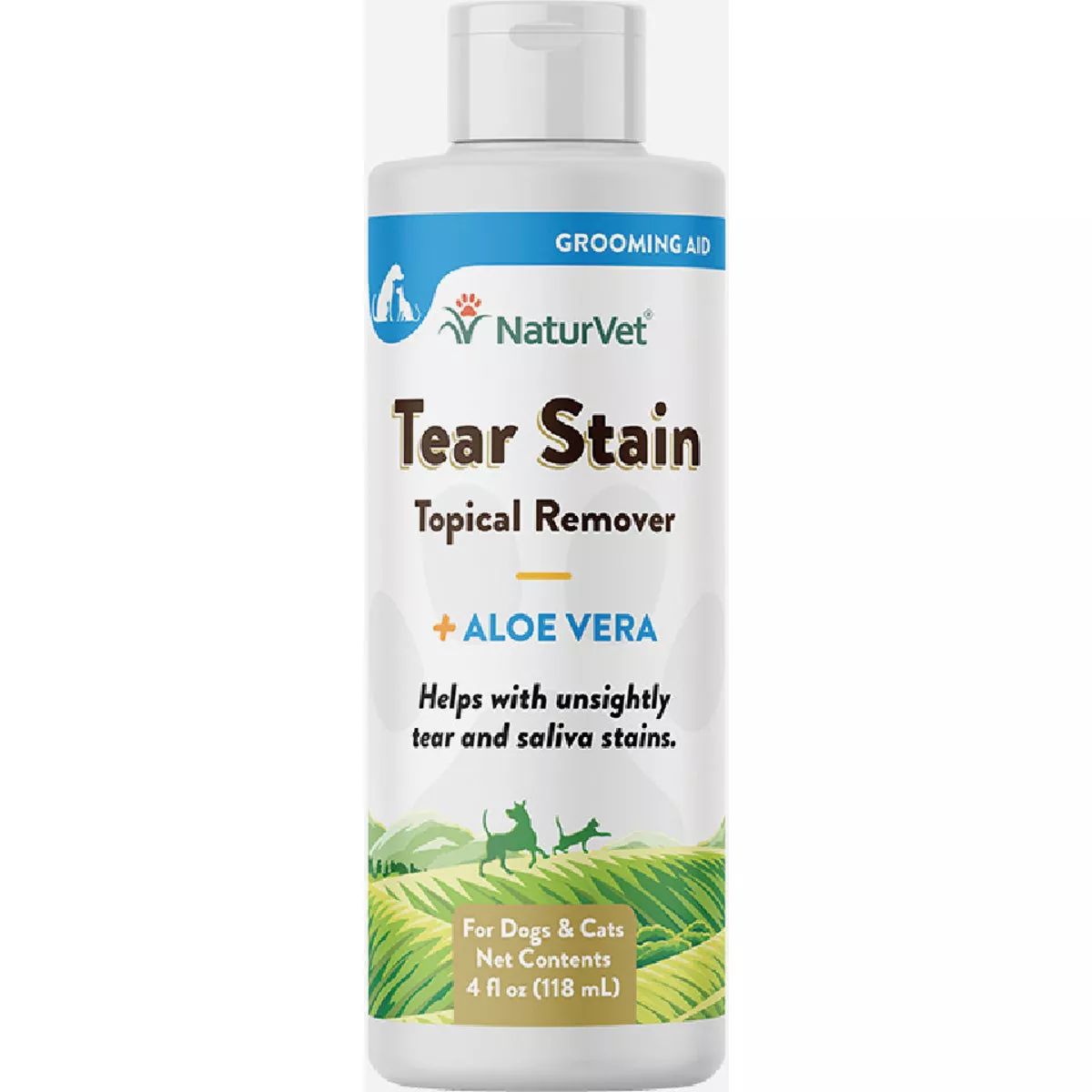NaturVet 4 Oz. Tear Stain Topical Remover
